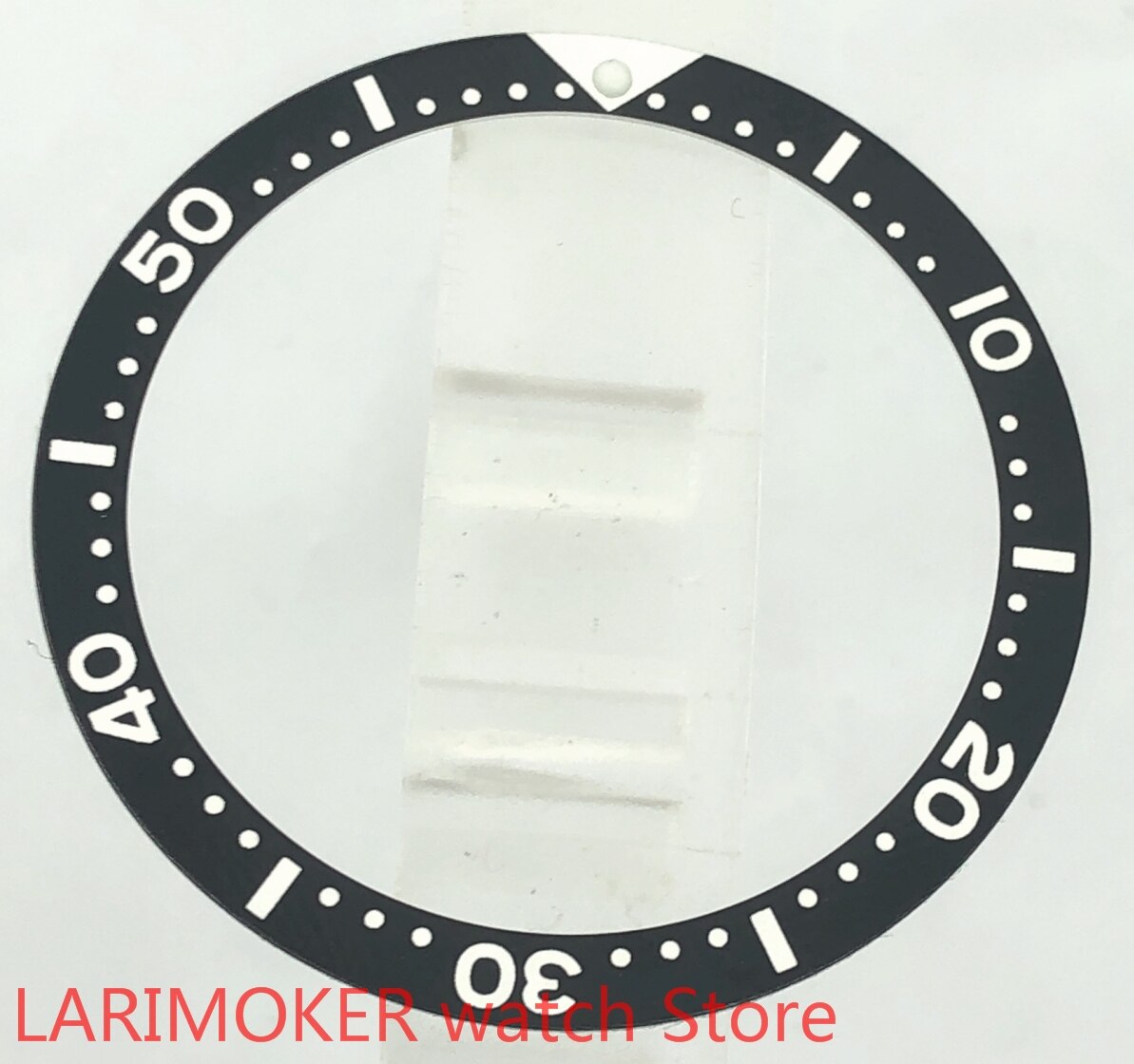 The watch white bezel 39 mm for 45 mm case automatic movement men’s watches: black