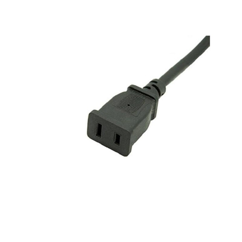 Usa uttak sparer strøm skjøteledning kabel 2- stift 2 uttak for nema 5-15p til nema 5-15r 50cm