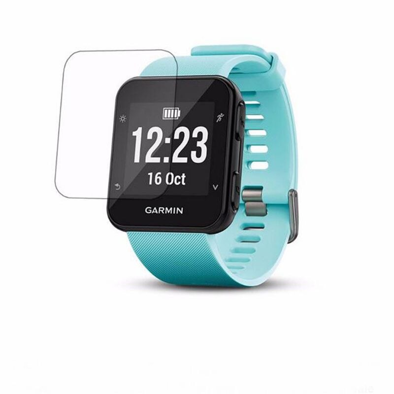 1Xultra Clear Gehard Glas Beschermende Film Guard Voor Garmin Forerunner 35 Fr35 Smart Horloge Gehard Screen Protector Cover