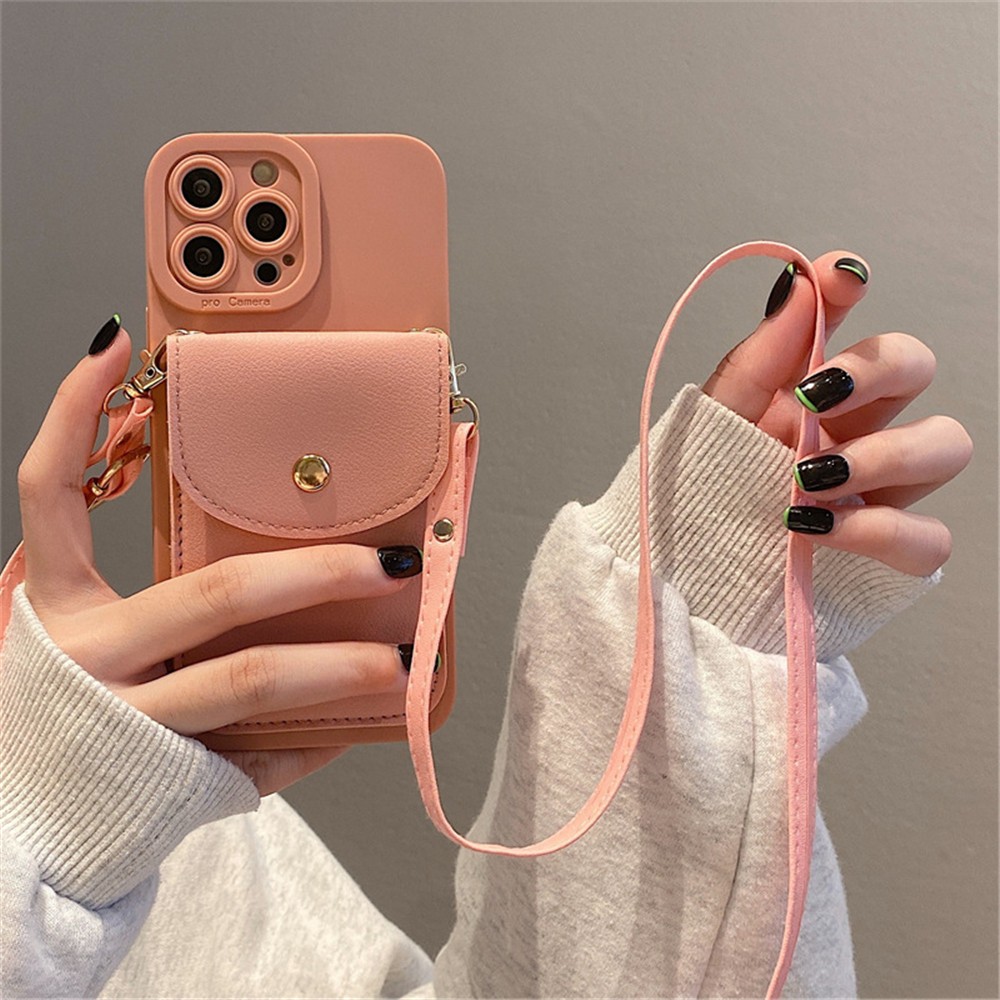Kukiwhy Custodia In Silicone Per IPhone 14 6,1'' Con Cordino, Fodera In Microfibra, Protezione Fotocamera - Grigio/Beige