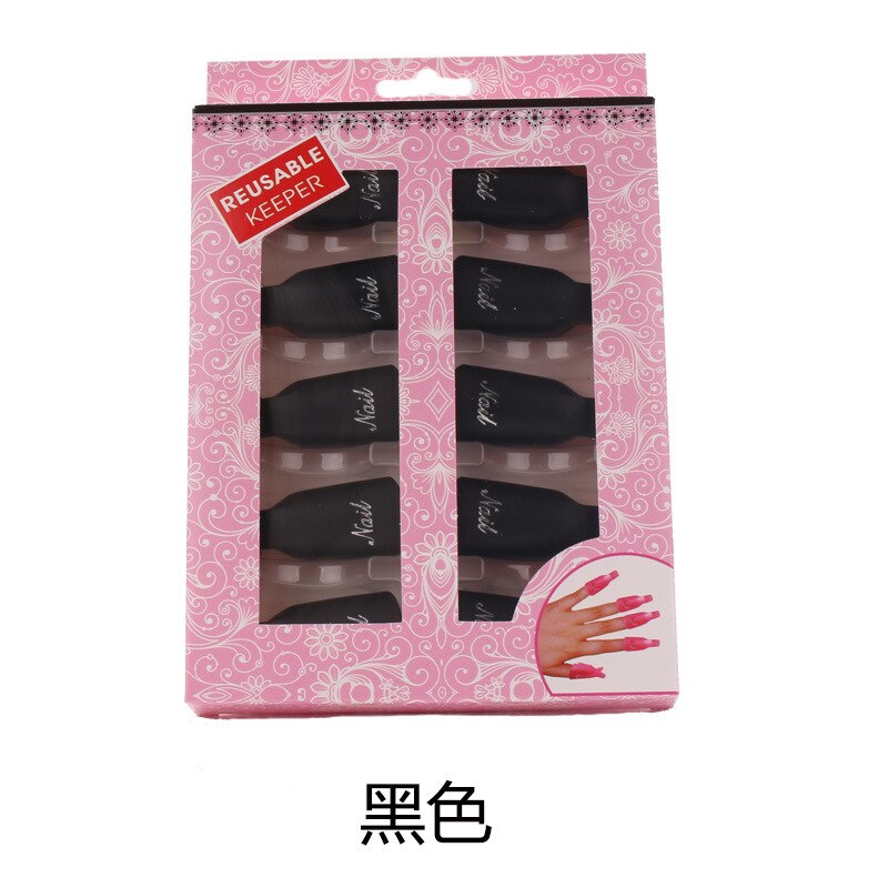 Nail Remover Clip Doos Voor Laden En Lossen Nail Sets, Nail Remover Clip, Nagel Winkel Gewijd, efficiënte En Snelle: 04-black