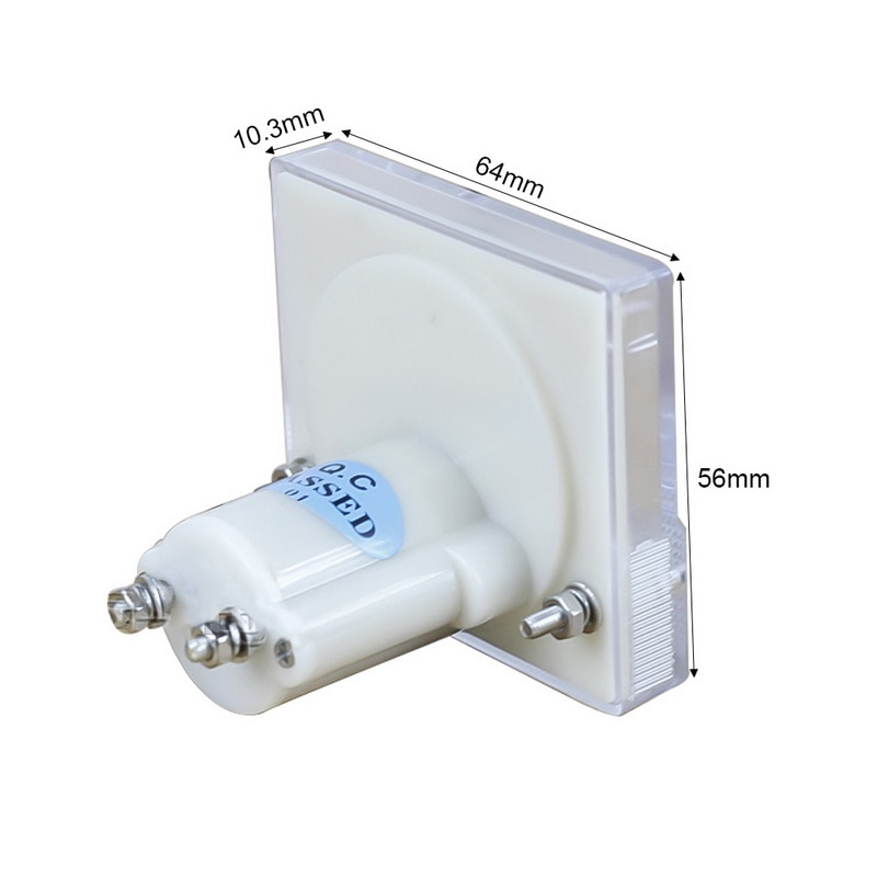 DC Plastic Analog Pointer Ammeter Ampere Meter Panel 1A 2A 3A 5A 10A 20A 50A 100A High Accuracy Mechanical Current Meters