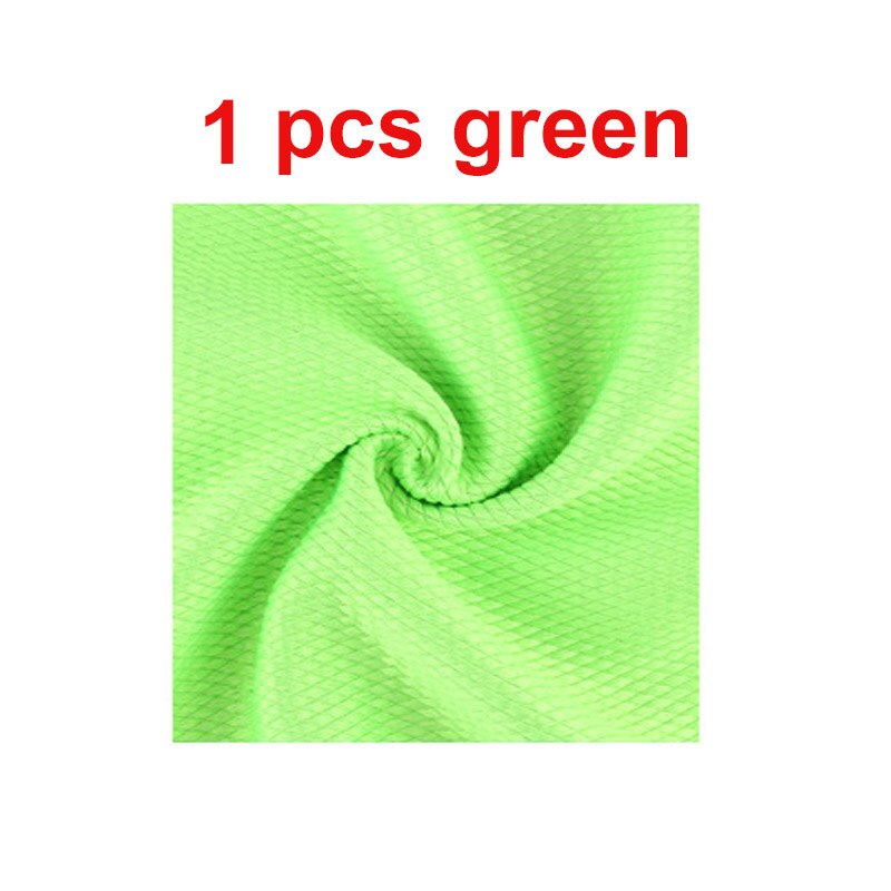 Limpiador automático de microfibra para coche, herramienta de limpieza para el cuidado del coche, Wassen Doek, Keuken: 1pcs green