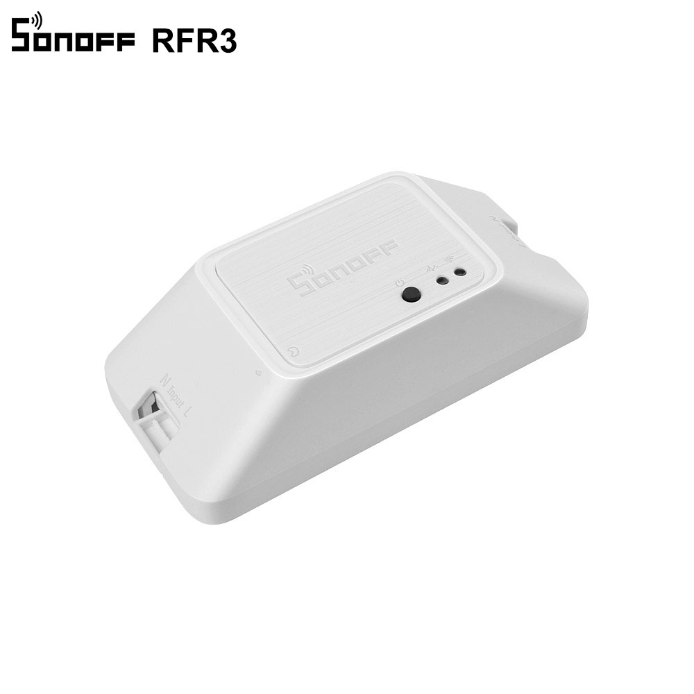 Sonoff  rf433 wifi switch 433 mhz supoort sonoff rf  r3 wifi fjernbetjening switch alexa ifttt google home kompatibel rfr 3