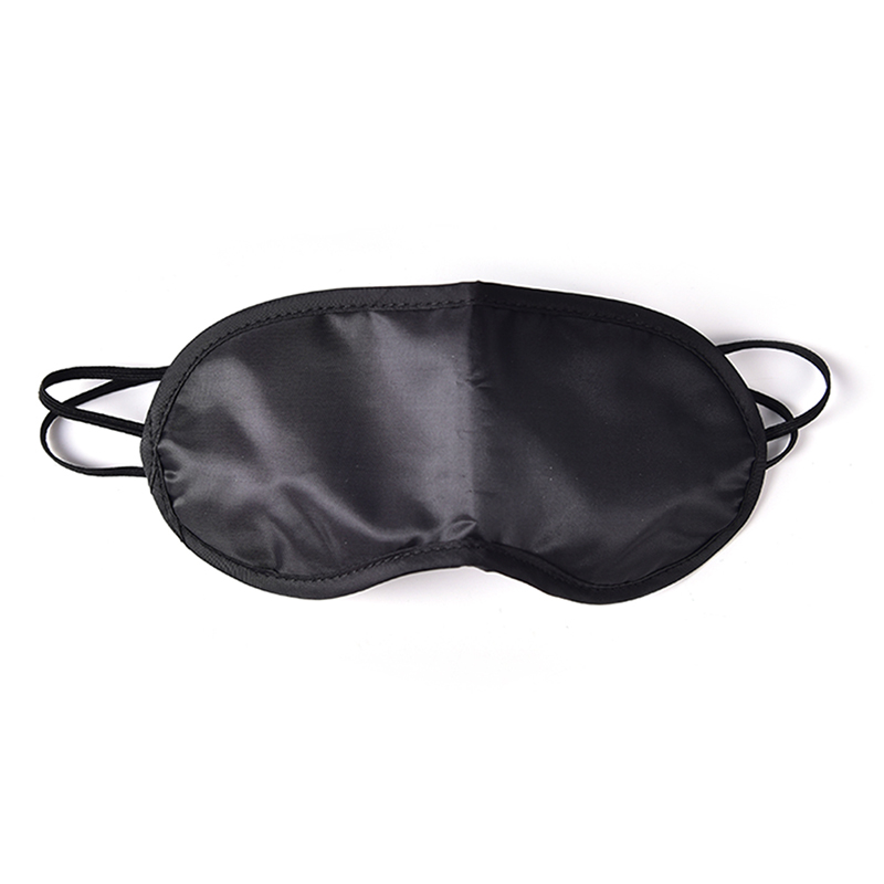 1 stuk zachte blinddoek reis ooglapje 3d slaapmaskers natuurlijk slaapmasker oogmasker oogkapje schaduw ooglapje vrouwen mannen: Beige