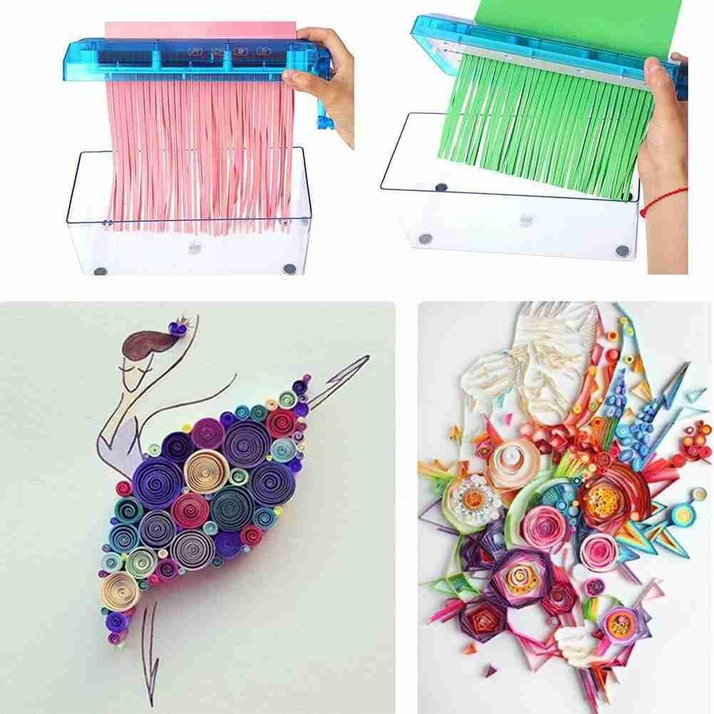 Hand-kurbel Papier A6 Schredder Mini Kleine Schreibtisch-Büro Papier Schredder Papiere Ausrüstungen Haushalt energiesparende Manuelle Shre p3J4