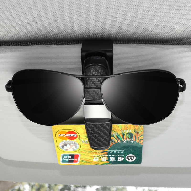 Zonnebril box / Brilkoker/ Brillenkoker voor aan je zonneklep auto