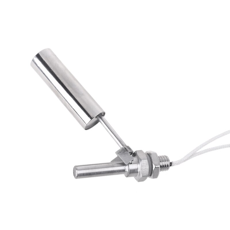 0-220V AC/DC Stainless Steel Water Float Switch Level Switch Level Sensor M10 Thread For Humidifiers Water Towers Kitchen Equip