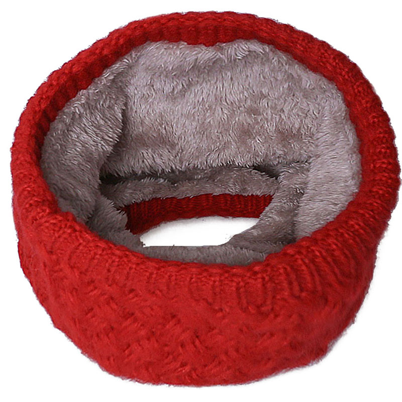 Women Winter Scarf For Women Men Knitted Baby Ring Scarf Children Scarf Neck Cotton Thickened Collar Scarves For Girls