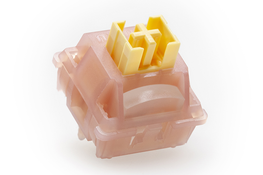 Outemu Silent Lemon V3 Switch Silent Peach V3 Switch Lime Linear Tactile for Mechanical Keyboard POM PA66 Factory Pre Lubed: GRAY