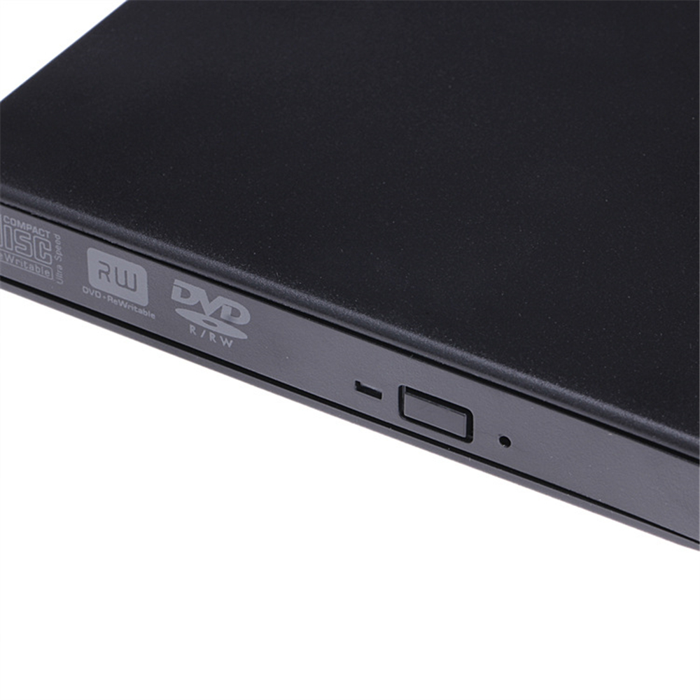 Portable External Slim USB 2.0 DVD-RW/CD-RW Burner Recorder IDE chip Optical Drive CD DVD ROM Combo Writer For laptop PC