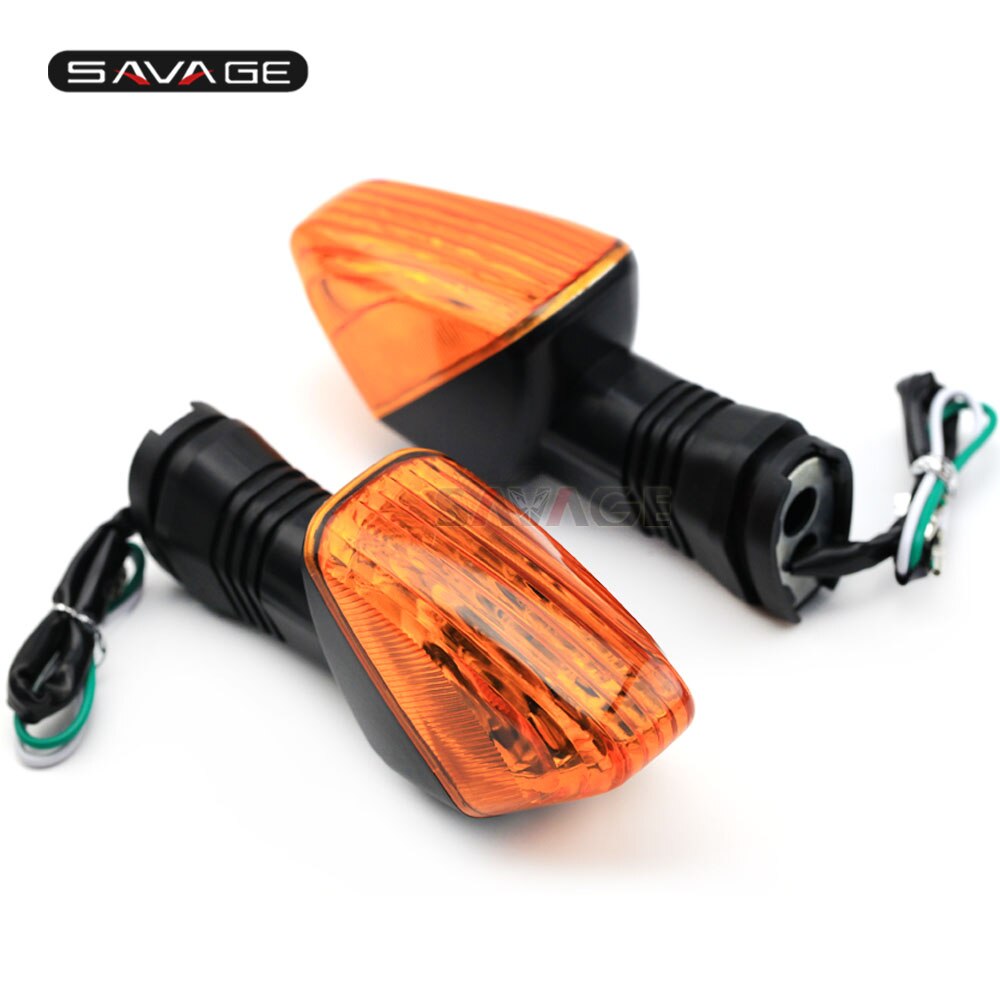 Spia indicatore di Direzione Per KAWASAKI NINJA ZX-6R ZX-6RR 600 636 Z750S KLE 500/650 VERSYS KLR Moto Anteriore/Posteriore lampada: Orange