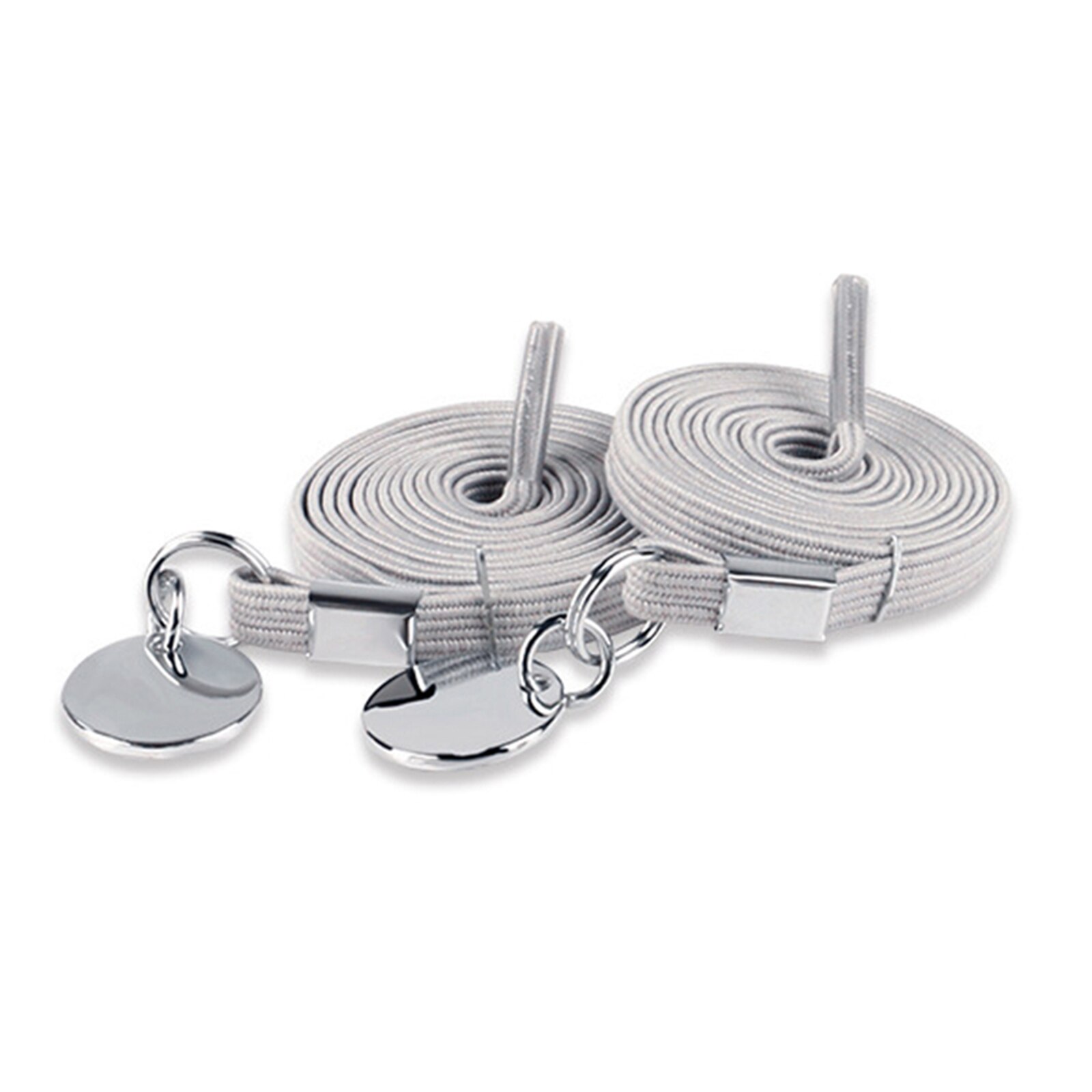 Elastic One Hand No-tie Shoe Laces Shoe Laces for Adults and Kids Many Colors TC21: Gray