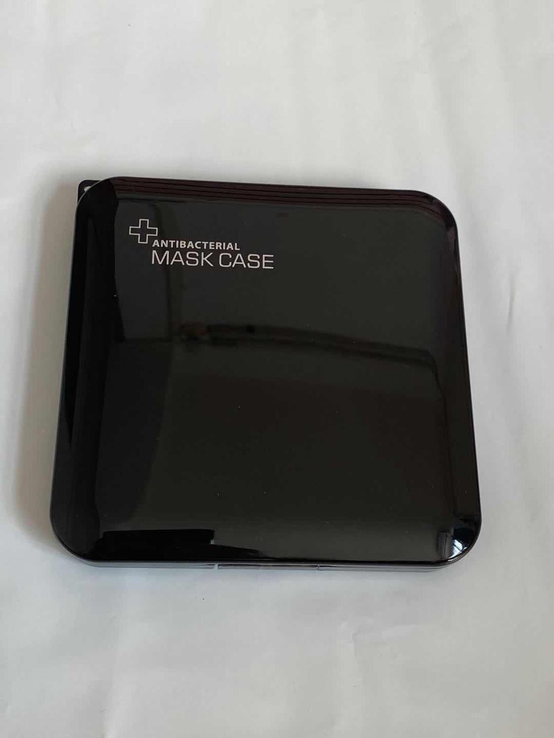 Caja de almacenamiento de mascarilla portátil Ion de plata titular de la máscara de desinfección fundas de caja de máscara guardar máscaras