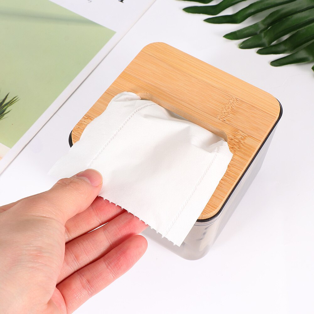 1Pc Tissue Box Paper Handkerchief Paper Tissue Paper Napkin Facial Tissue Container Box for Home
