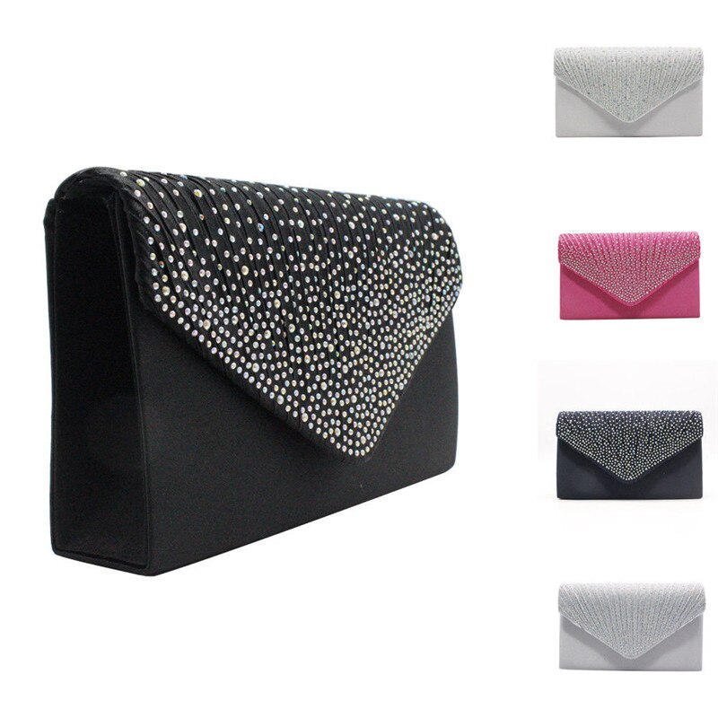 Women Evening Shoulder Bag Party Prom Wedding Lady Clutch Envelope Handbag Evening Bags