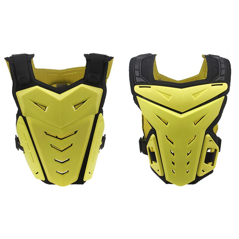 Sport Beschermende Motorfiets Armor Vest Racing Motocross Jas Crossmotor Peuter Kid Armour Off Road Ski Gear Bescherming Racer: Yellow