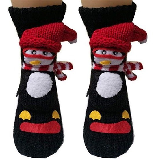 Shpping livre, meias De Natal para as mulheres, andar santa meias, decorações, presentes de Natal, santa boneco de neve e renas padrão: 3