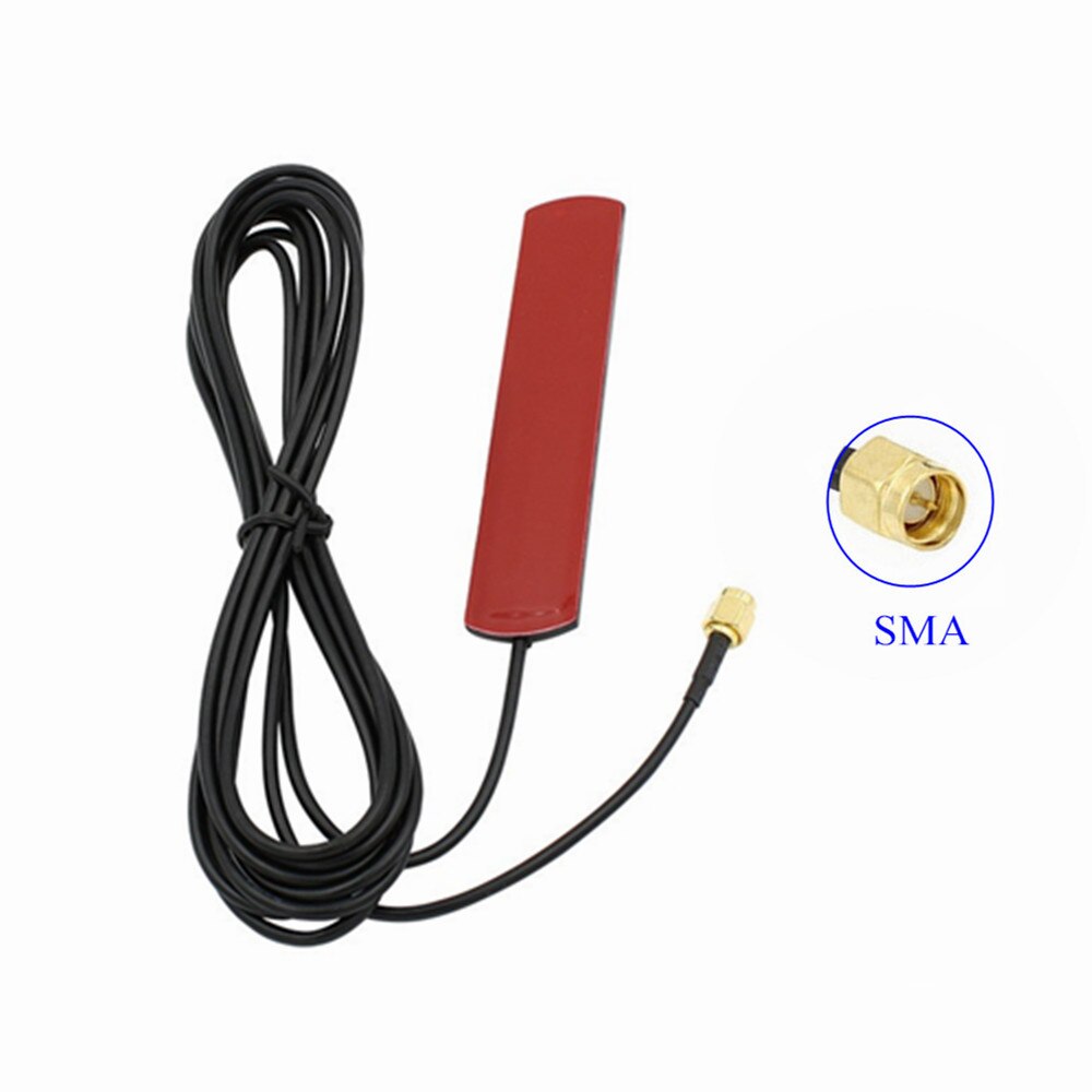 3G 4G LTE wifi skrawek antena SMA TS9 CRC9 złącze z 3m kabel 3Dbi antena zewnętrzna dla Huawei router modem usb: SMA męski