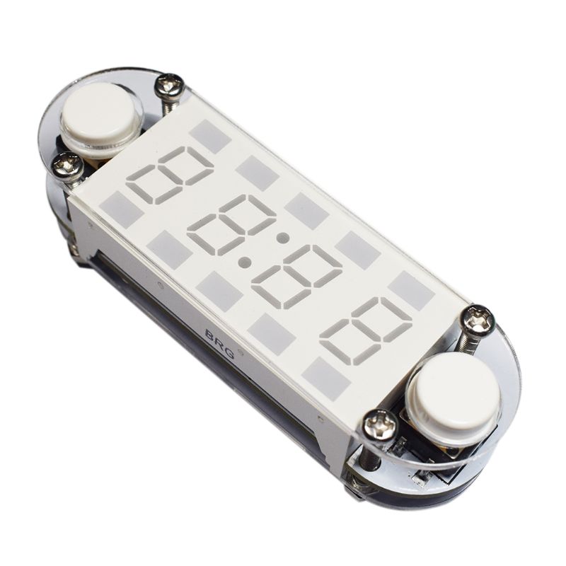 Digital DIY Tube Alarm Clock Kit Date Countdown Temperature 12/24h C/F Display