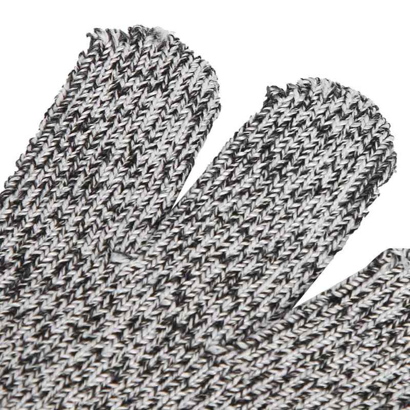 3 Pairs Kids Cutting Resistant Gloves Children Work Safety Protection Gloves for Gardening