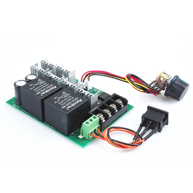 pwm speed controller PWM electronic governor 40A DC 10V-50V 12V / 24V / 36V / 48V Brushed DC motor controller Maximum Power of
