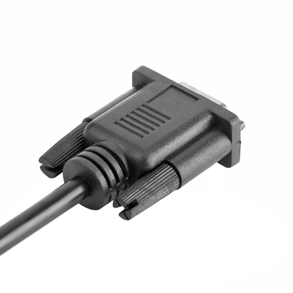 VGA Splitter Cable 1 Computer to Dual 2 Monitor Adapter Y Splitter Male to Female VGA Wire Cord for PC Laptop VGA Splitter Cable