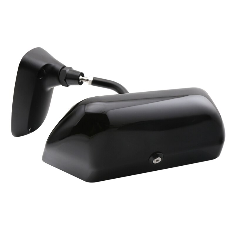2 stuks  f1 stijl heldere zwarte auto zijblauwe achteruitkijkspiegel metalen beugel universeel