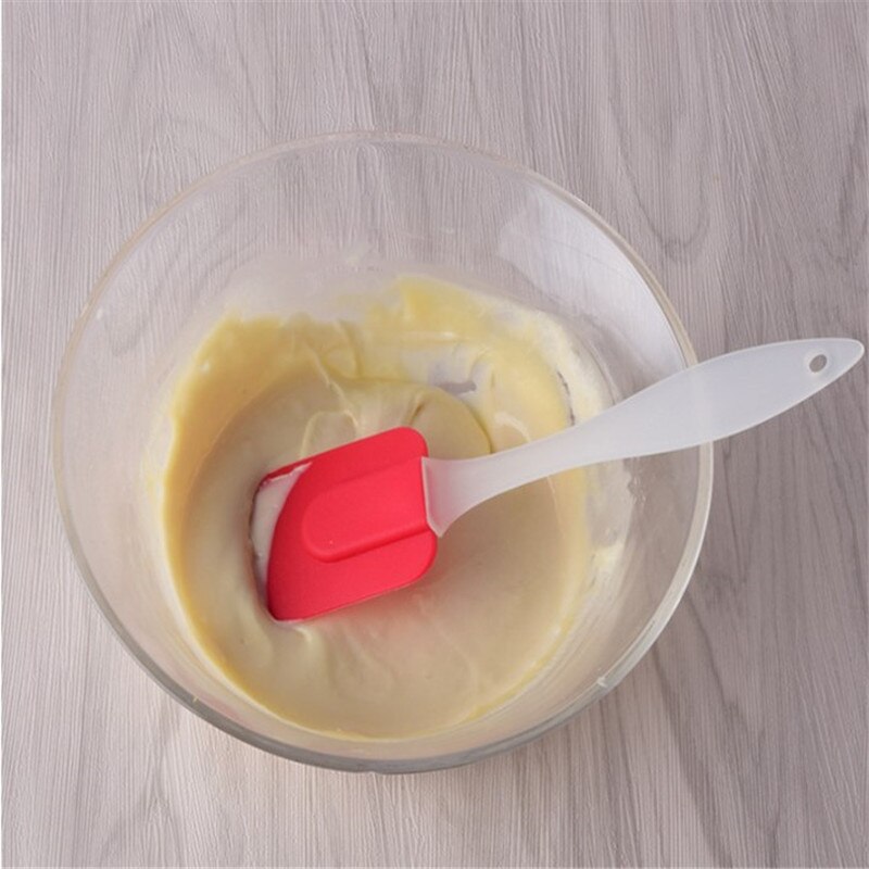 Espátula de silicona para crema, repostería de mantequilla, espátula para Tartas, espátula de cocina, cepillo para torta, herramientas de pastelería de alta resistencia a la temperatura