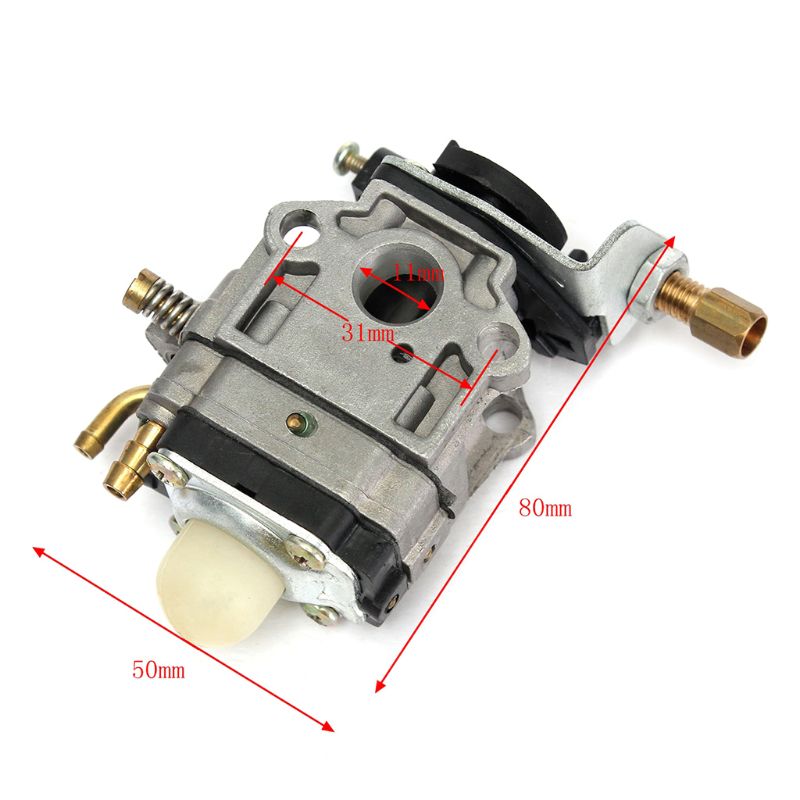 Carburateur Carb Strimmer Taille-Haie Débroussailleuse Tronçonneuse 43cc 47cc 49cc 50cc Carburateur 2 Temps