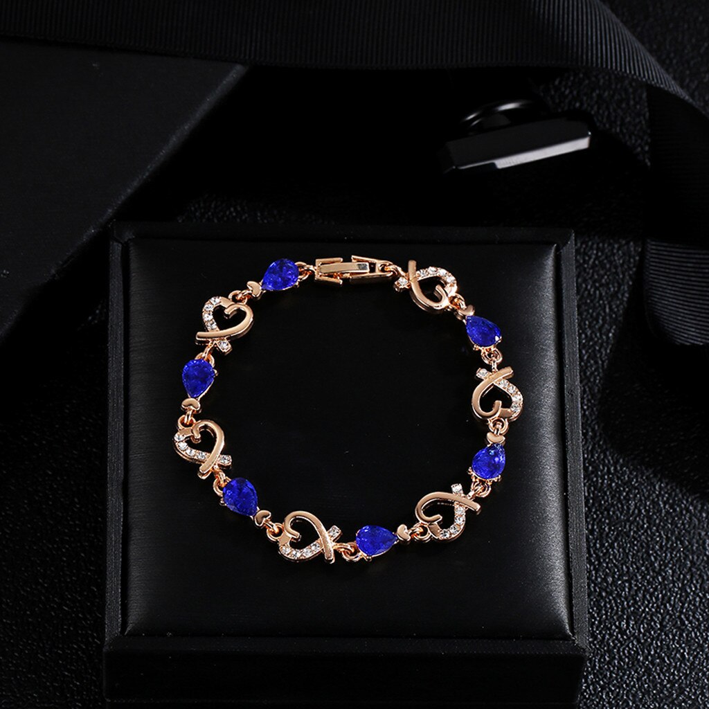 OTOKY Neue Frauen Strass Kristall Armbinde Armreif Liebe Valentinstag Hochzeit Braut frauen Schmuck Weihnachten