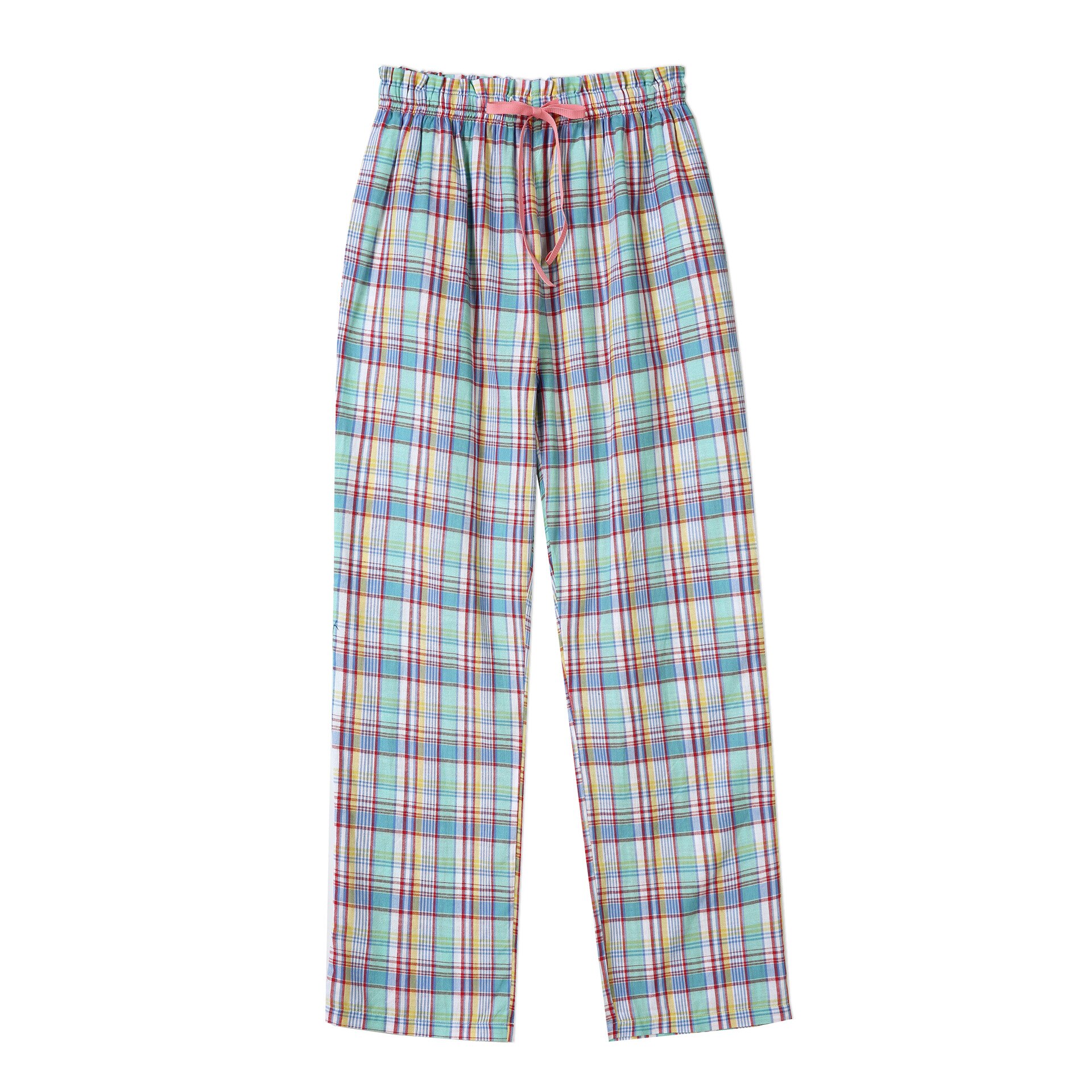 Summer 100% Cotton Sleep Pants Pyjama Trousers Women Casual Loosen Sleepwear Bottoms Lounge Wear Large sizeHome Pants: C / L