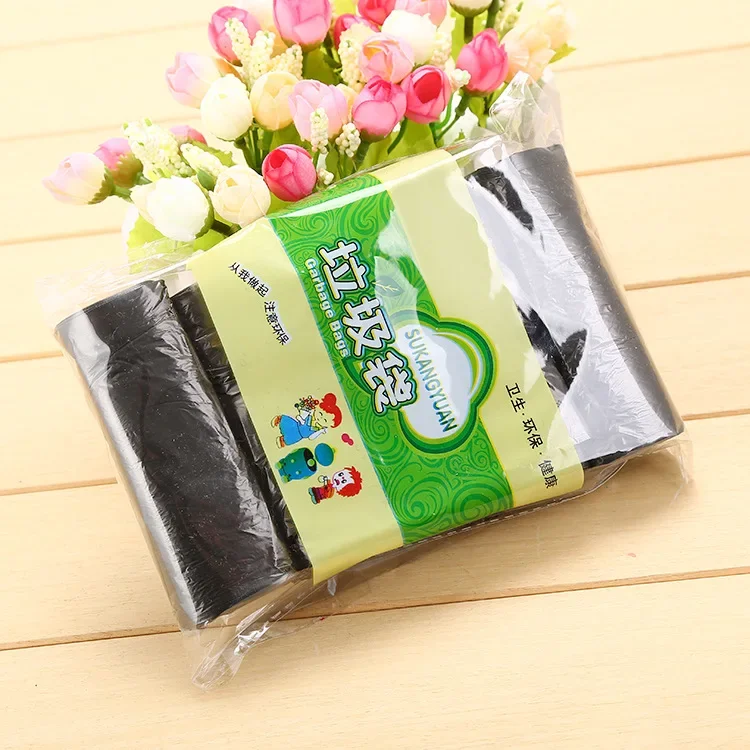 Stora engångssoppåsar, soppåsar, avfallspåse, papperskorg, förvaringslåda för papperskorgar, praktisk soptunna för kök: Ljusgrön