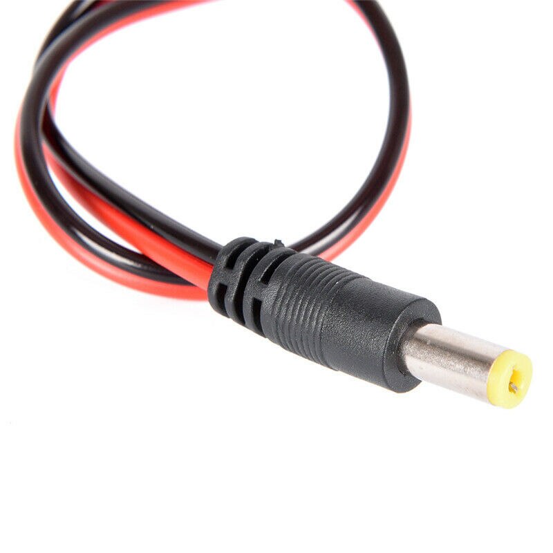 10pcs 5.5x2.1mm Male Female Plug 12V Dc Power Pigtail Cable Jack For Cctv Camera Connector Tail Extension 12V DC Wire