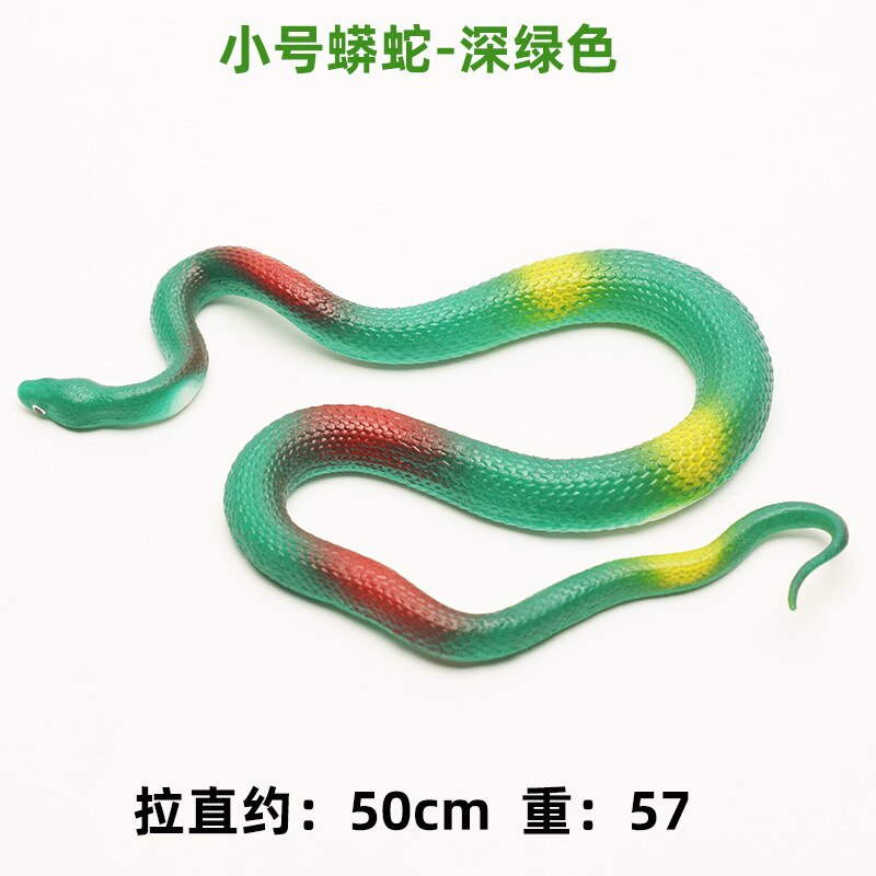 Spoof Speelgoed Simulatie Python Speelgoed Slang Zachte Rubber Lastig Eng Rubber Slang Reptiel Model Schieten Prop Kraam Prank Speelgoed: 2