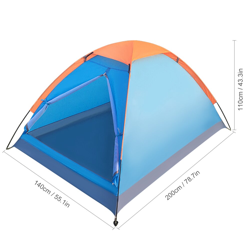 Camping Zelt für 1-2 Person Outdoor Strand Zelt Wandern Rucksack Zelt Shelter Sonne Schatten Camping Outdoor Wandern Reise shelter: Tent A