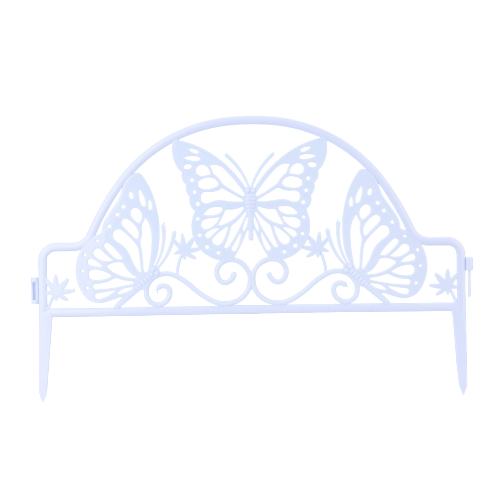 Outdoor Rail Hek Grens Decoratieve Frame Rand Wit Paddle Tuin Piket Landschap Lange Gerecycled Gazon Terras Bescherming