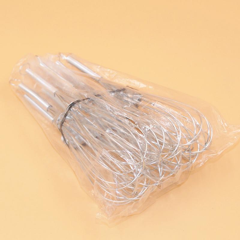 Stainless steel handle whisk whisk mixer foam kitchen whisk whisk mini handle mixer stirring cooking baking kitchen tools