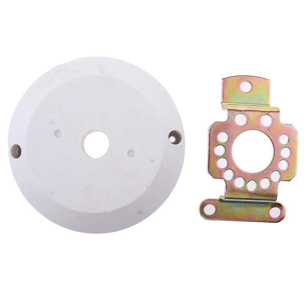 Marine Cable Steering 90 Degree Bezel Kit Boat Outboard Engine Helm White