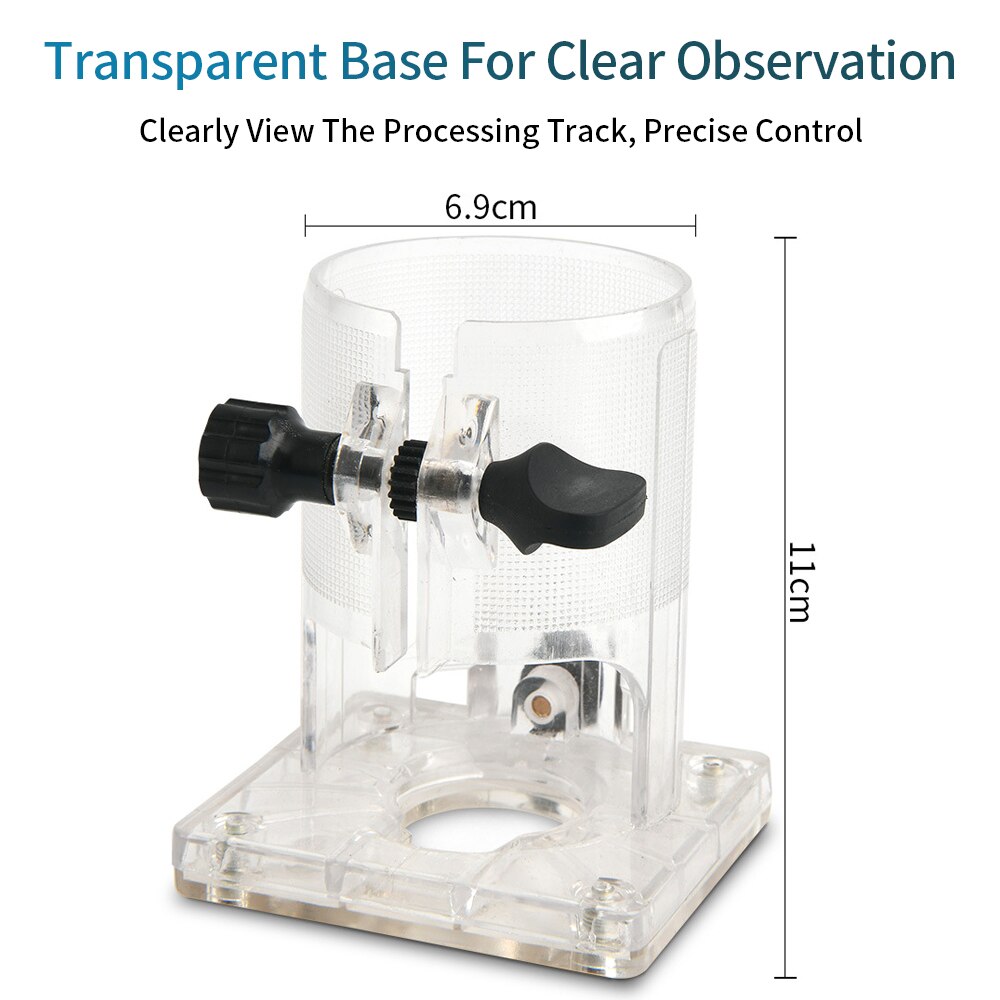 Wooden Router Base Trimming Milling Machine Base Electric Trimmer Machine Base For Power Tool Accessories