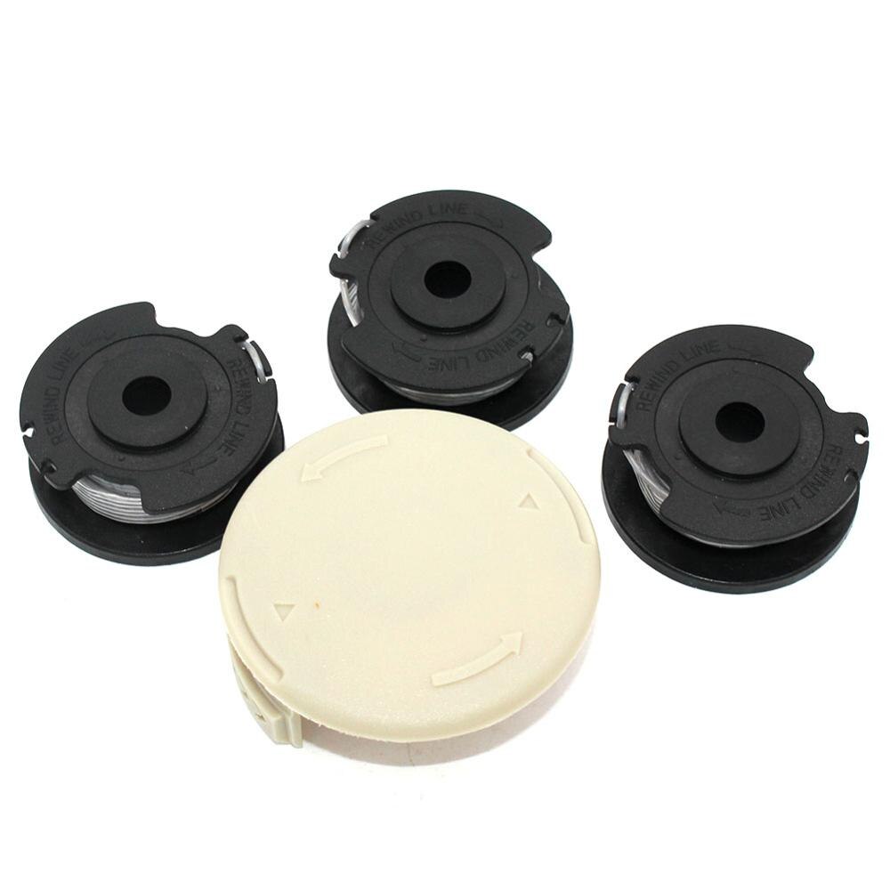 Spool With Line+Spool Cap Cover For Ryobi RLT36 P2000 RLT18 P2001 P2002 P2003 P2004 P2005 P2006 P2200 RLT1825Li RLT1830H13