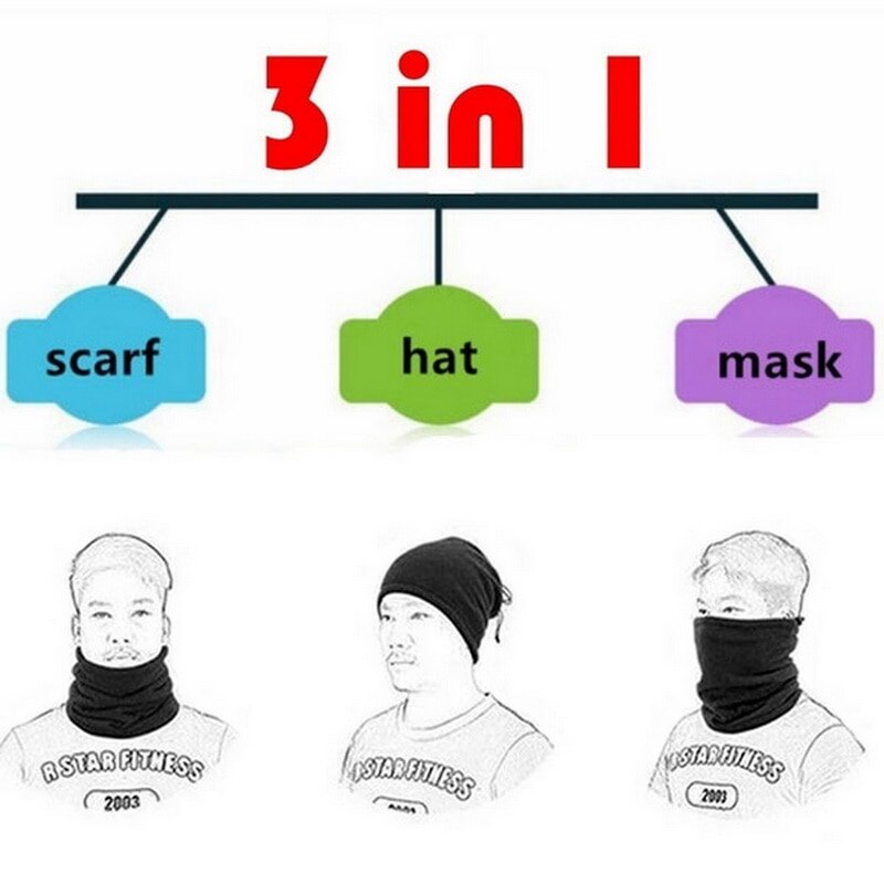 Hommes femmes hiver Bandana randonnée visage couverture Snowboard Ski cou plus cyclisme vélo cordon Tube écharpe sport thermique casquette