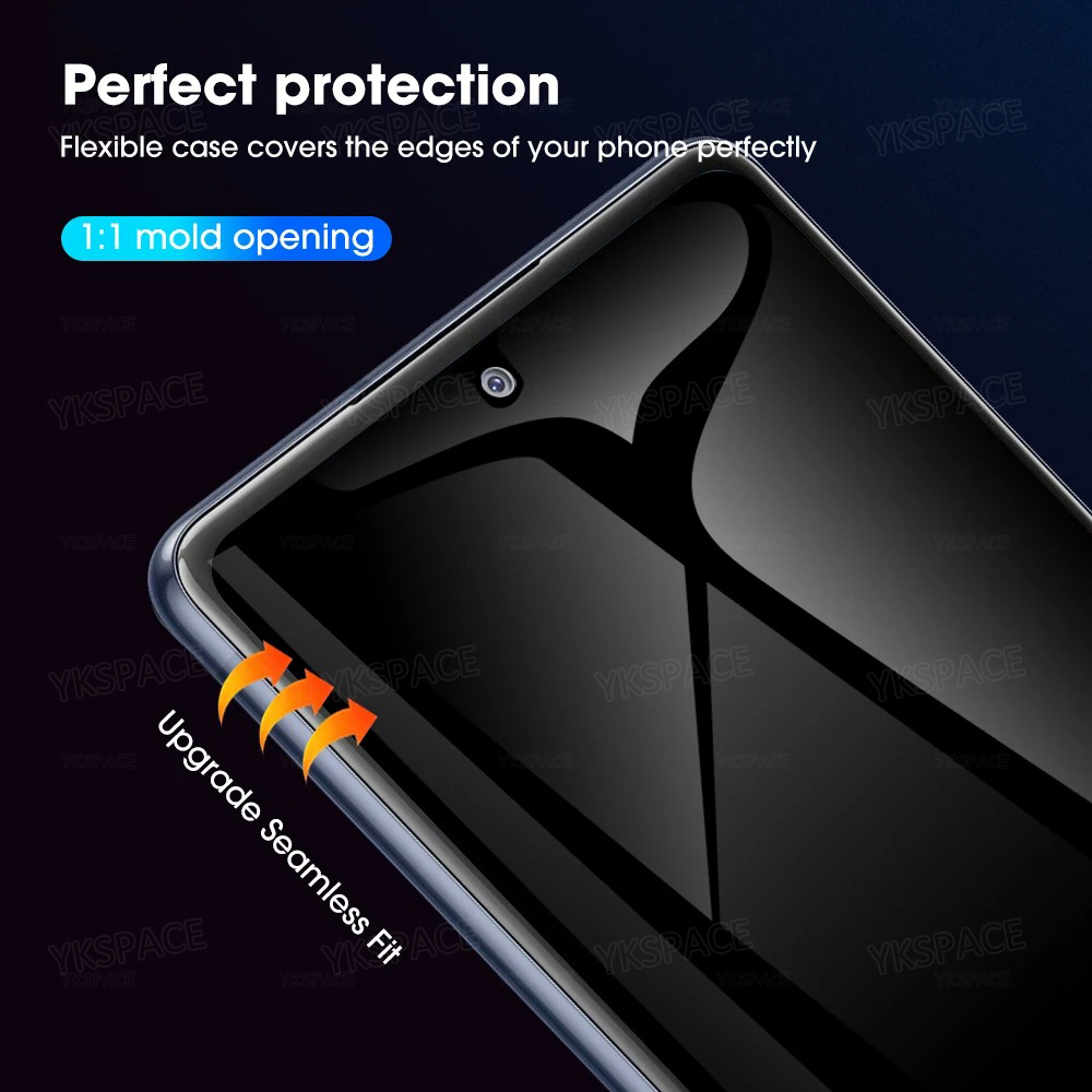 Película de hidrogel antiespía de privacidad externa EPU interior para MOTOROLA Moto Razr 40 50 Ultra Plus 2024 2023 2022 Protector de pantalla suave