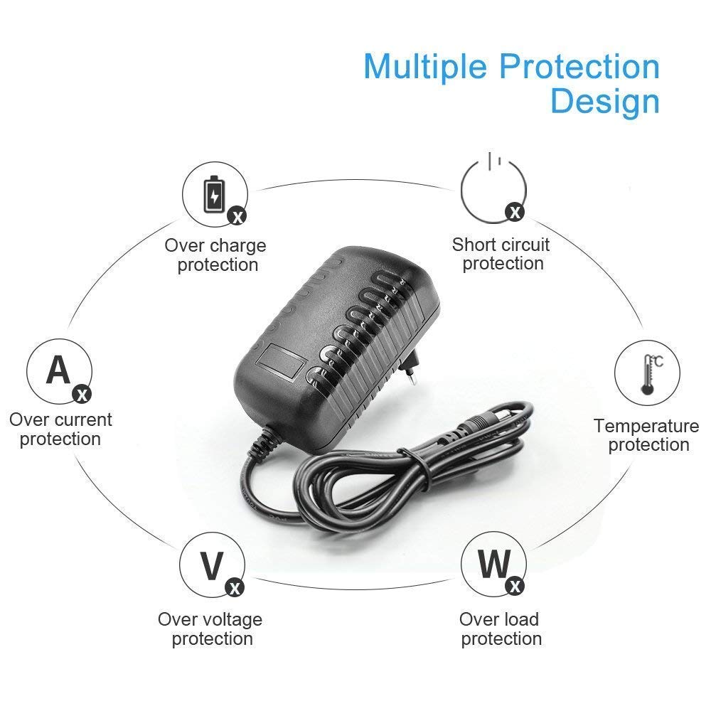 Adaptador de cargador con Enchufe europeo para Conga Excellence Dry 990 990Dry Conga Slim 890, 19V, 1A, piezas de aspiradora Robot