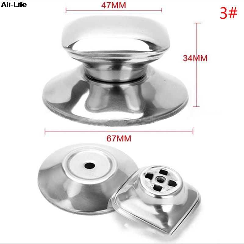 Deksel Voor Kookgerei Pot Steelpan Ketel Deksel Pannen Steelpan Ketel Deksel Vervanging Knoppen Cover Holding Handgrepen Pan Deel: Licht Geel