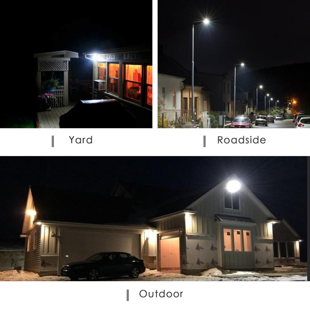 Gadebelysning vandtæt  ip65 industriel led spot lampe 80w vejhave kornkammer firkantet havevæg belysning motorvej 220v 240v smd