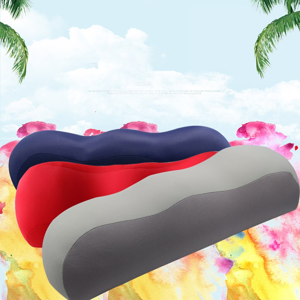 Home Sleeping Memory Foam Half Moon Leg Pillow Cusions Home Yoga Sleeping