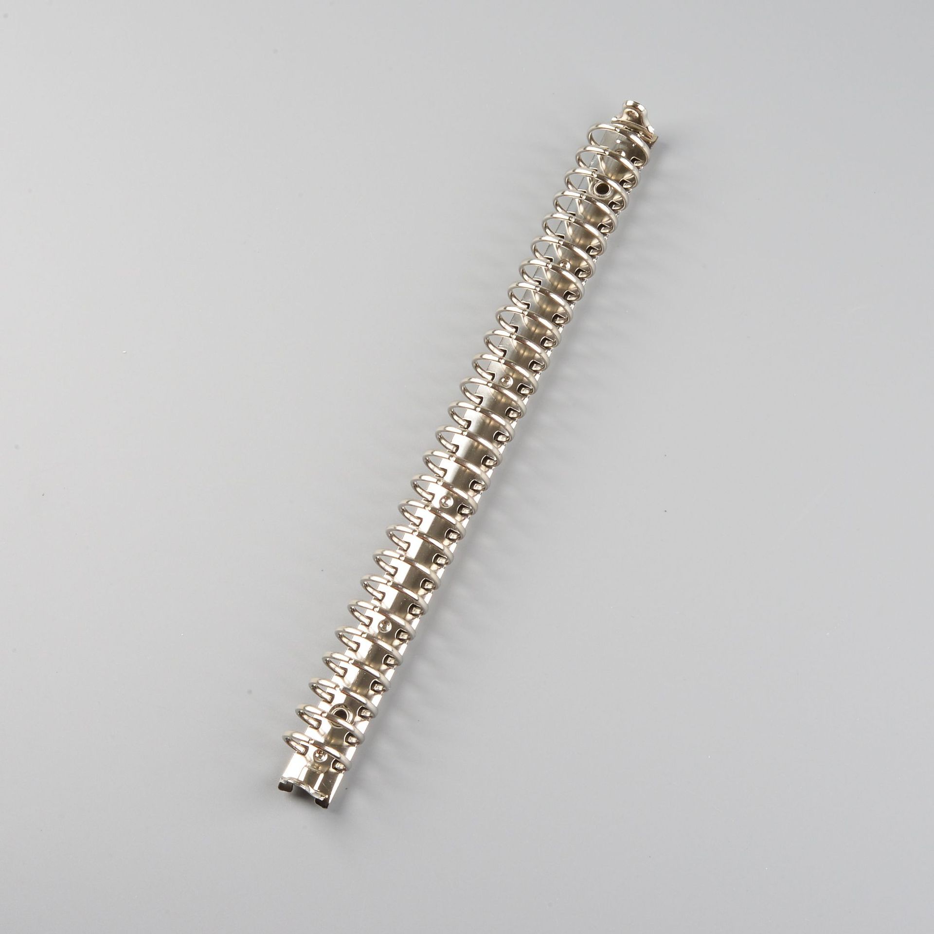 A4 A5 A6 A7 Metal Loose Leaf Binder Clip, Spiral DIY Notebook Paper Gliders Sheets Collection Clips Stationery Supplies: B5  26holes