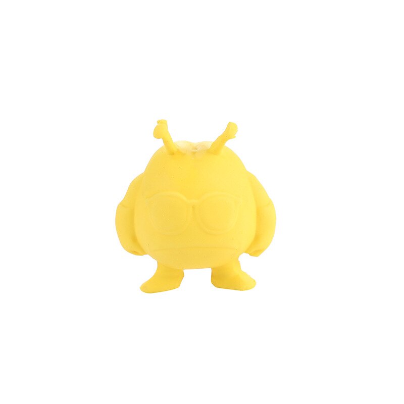 Dog Chew Toy Sound Robot Latex Nibble Toy Little Man Shape Bite-resistant Molar Pet Supplies Teeth Clean Puppy Toy Pet Supplies: 3