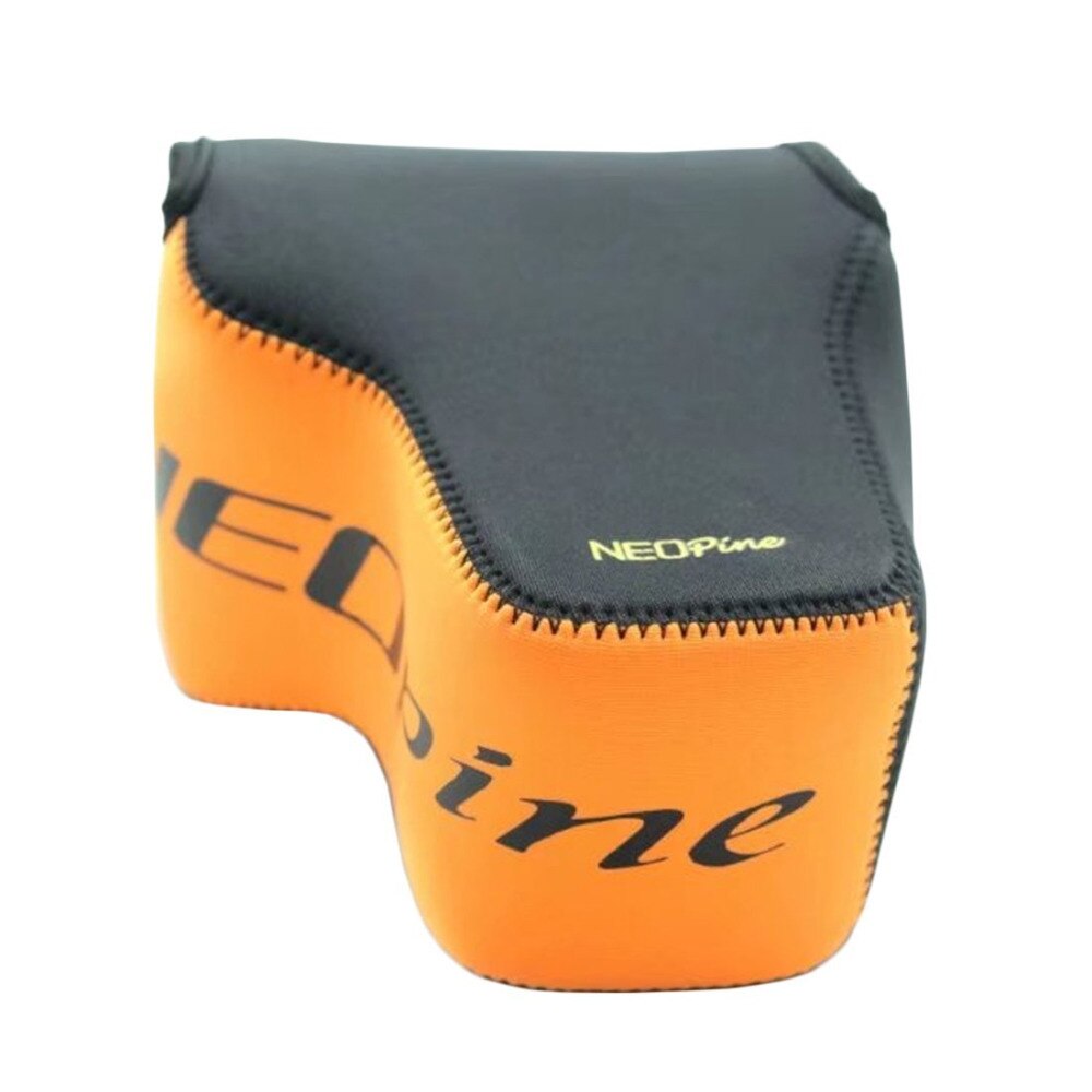 Neopreen Soft Camera Case Tas Voor Sony Alpha A7 A7R A7S/A7 Mark Ii/A7R Iii: Oranje
